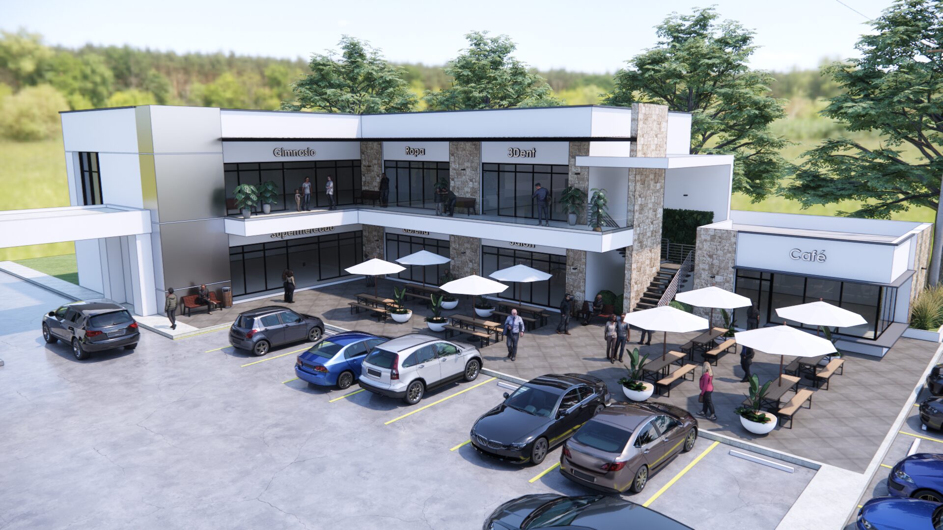 Área comercial Residencial Villa Lucila — Juticalpa