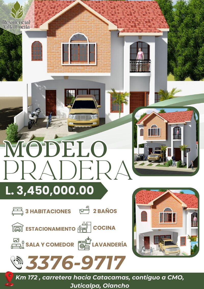 Modelo Pradera — Residencial Villa Lucila